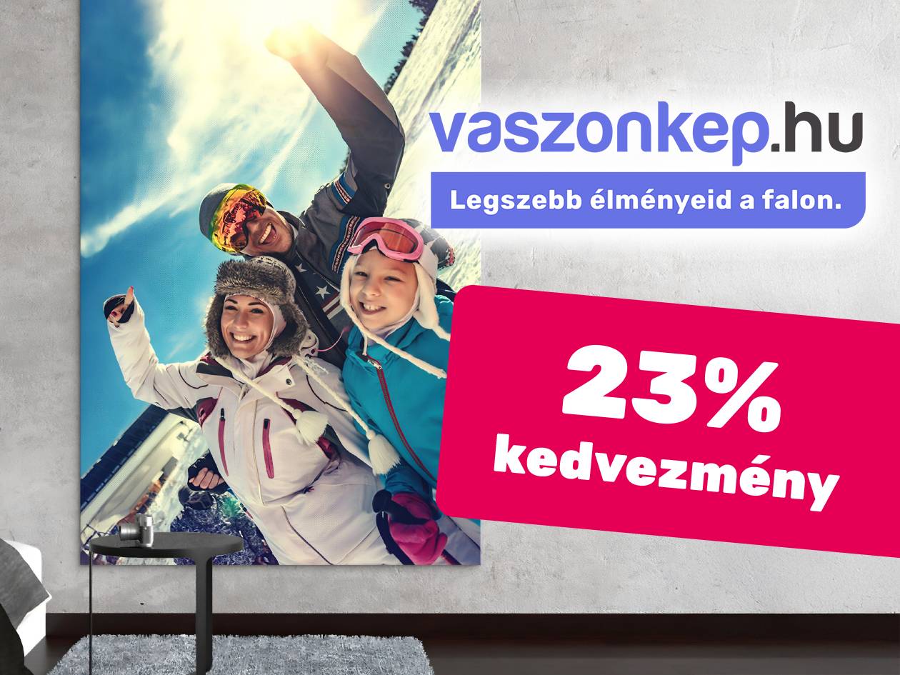 23% kedvezmény minden Vászonképre!  