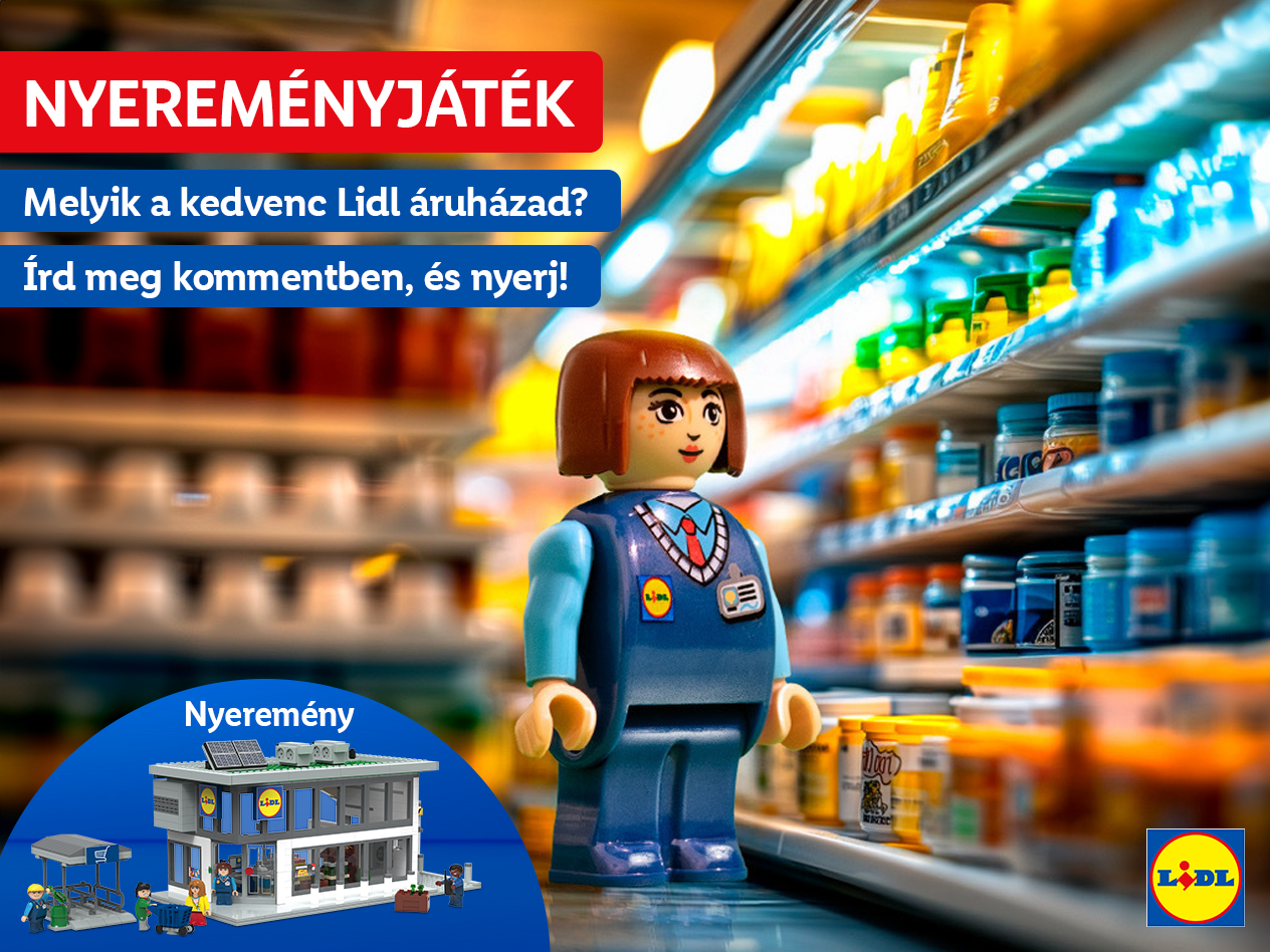 Lidl építőjáték-készlet - 42. hét - Instagram nyereményjáték