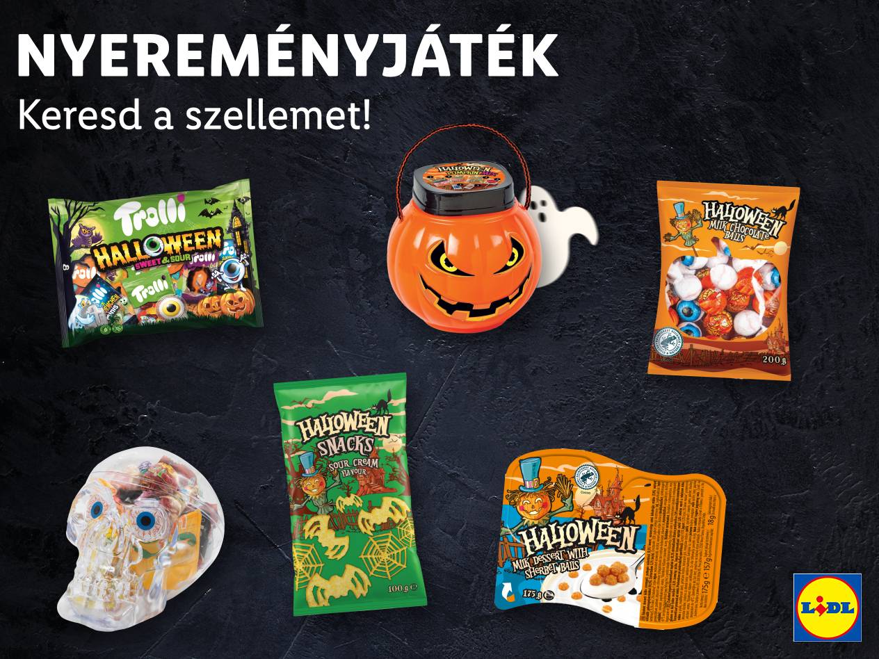 Halloween ajándékcsomag nyereményjáték – 41. hét –Instagram nyereményjáték