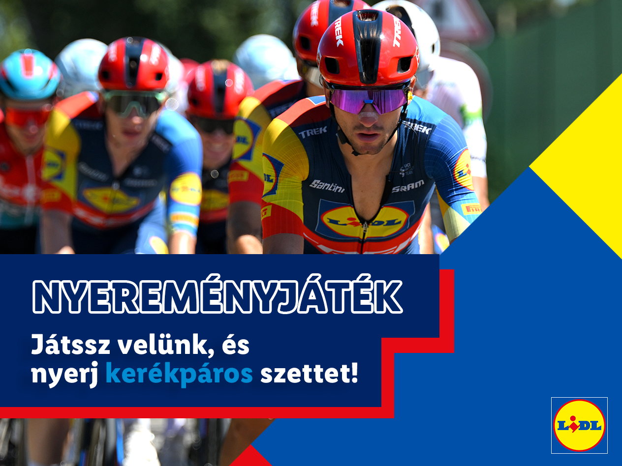 La Vuelta Lidl Trek – férfi biciklis szett Facebook nyereményjáték